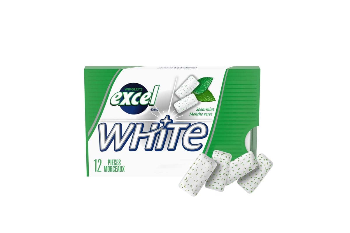 Excel White Spearmint 12pcs