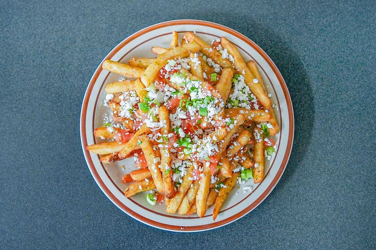 12. Loaded Greek Fries