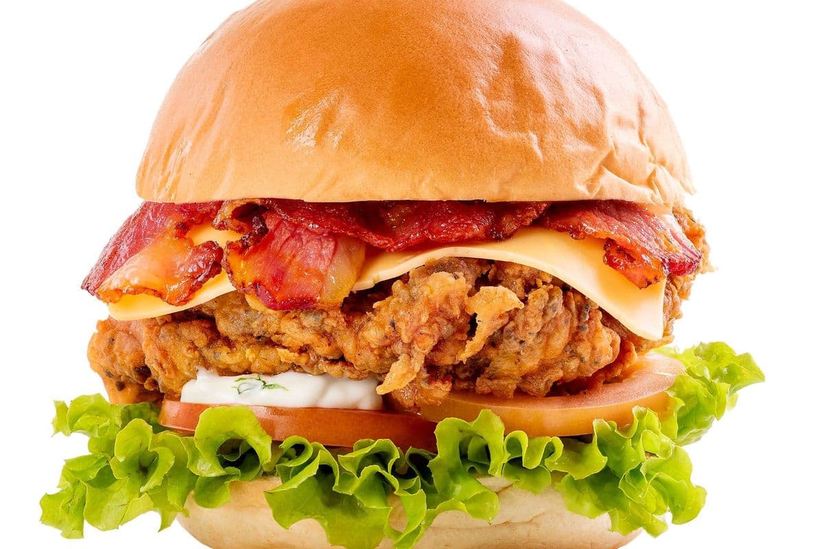 Chicken Bacon Ranch Chicken Burger