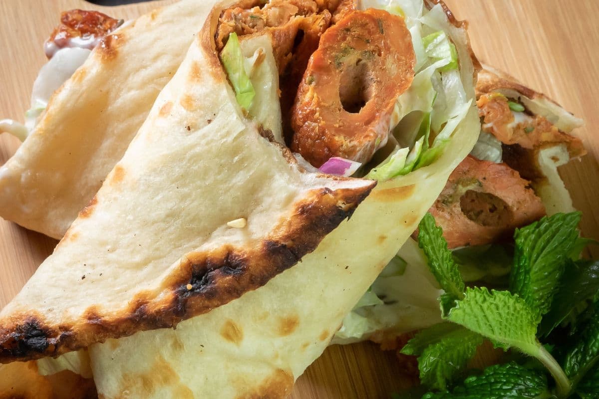 Seekh Kebab Wrap