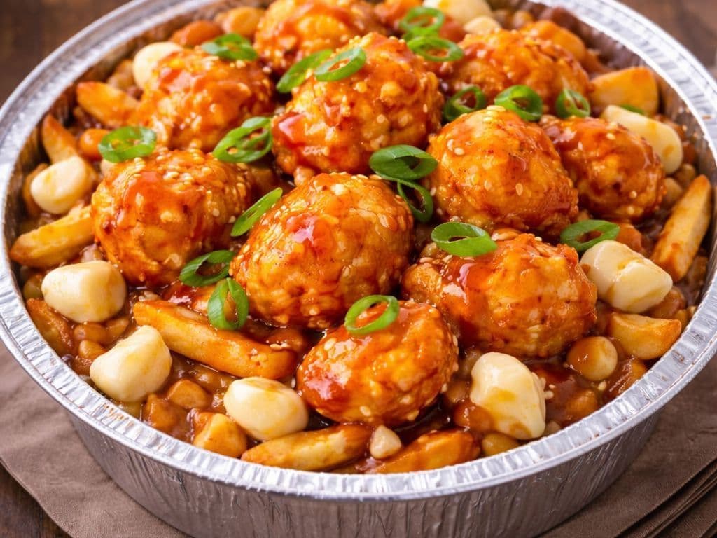 POUTINE POULET BUFFALO