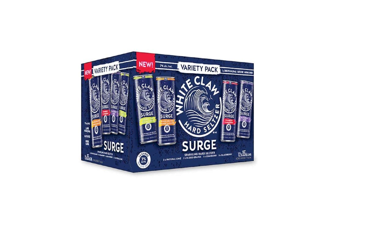 877539 - WHITE CLAW SURGE VARIETY PACK (12 x 355ml)
