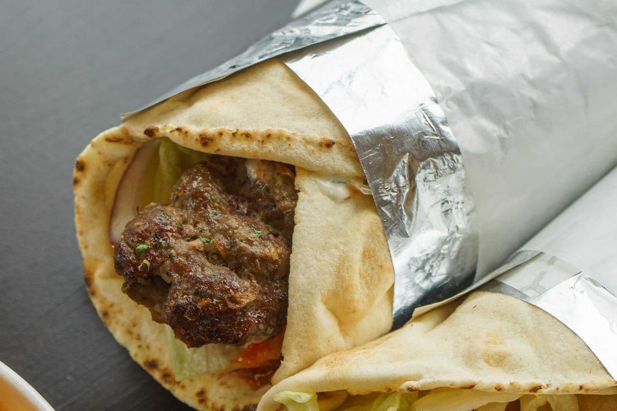 Beef Shami Wrap