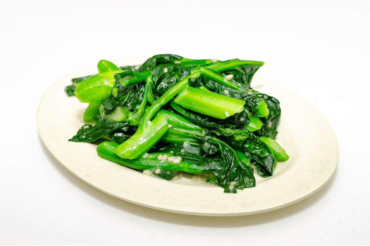 Chinese Broccoli (Gailan) with Garlic (Dimsum) 蒜蓉芥蘭