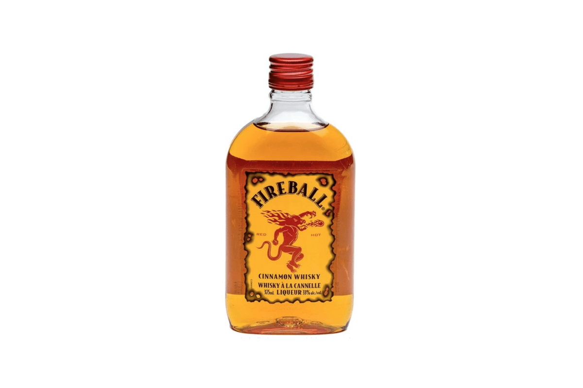 Fireball Cinnamon Whiskey 375ml (1 x 375 ml)