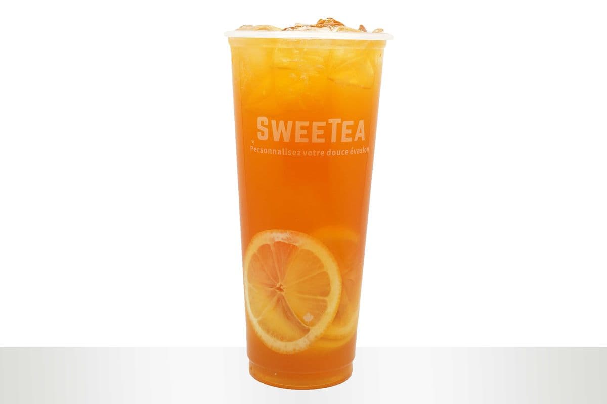 Sunshine Peach Lemonade