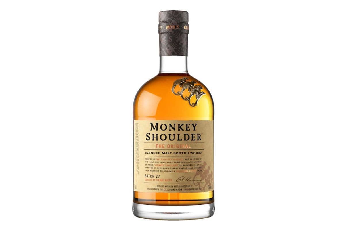 Monkey Shoulder Blended Scotch Whisky-750ml (1 x 750ml)