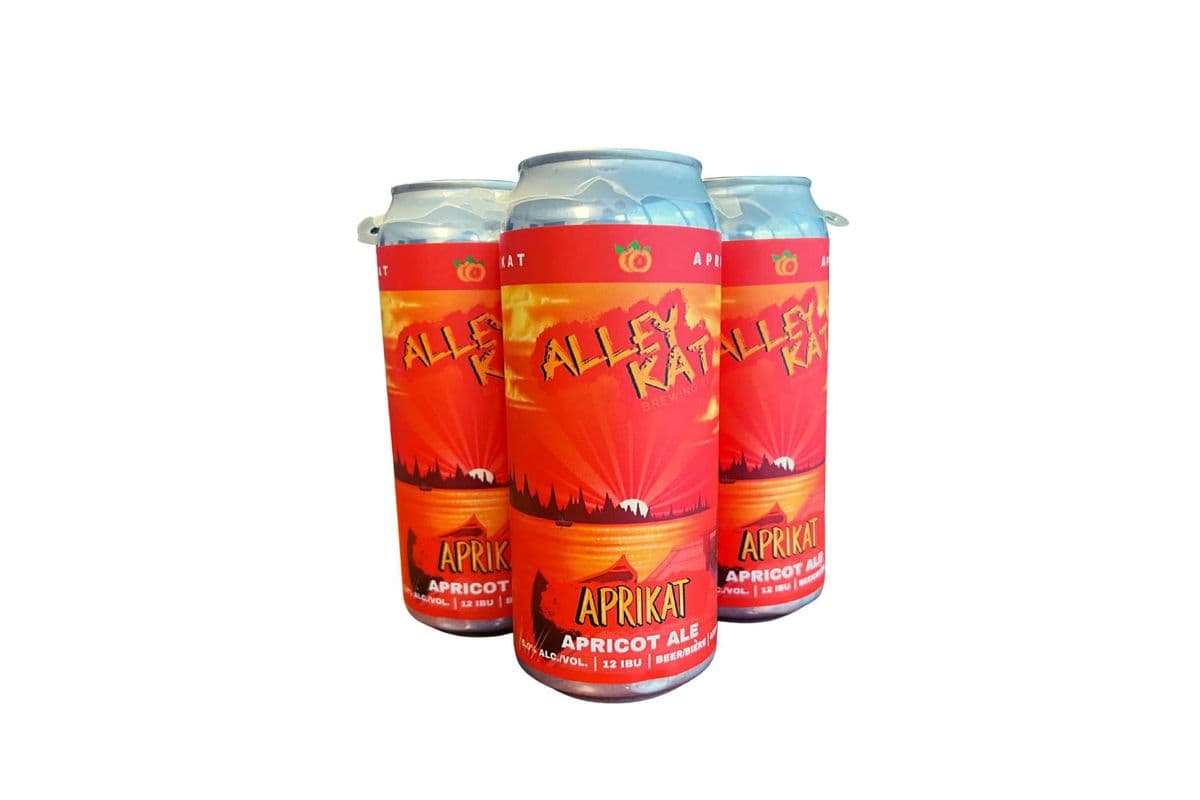 Alley Kat Apricat Apricot Ale (4 x 473 ml)