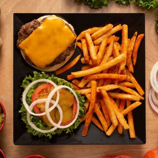 The Classic Burger Combo / The Classic burger combo