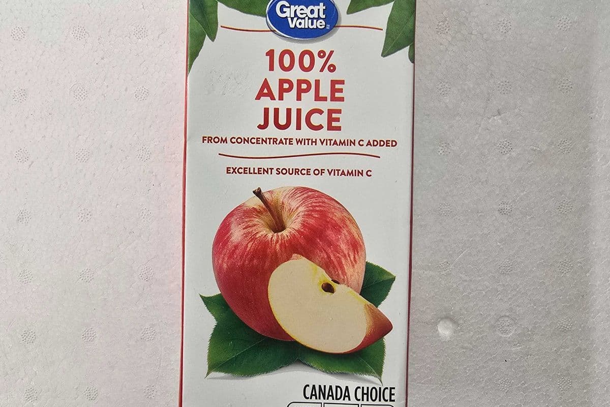 Great value 100% Apple juice 1L (1L)