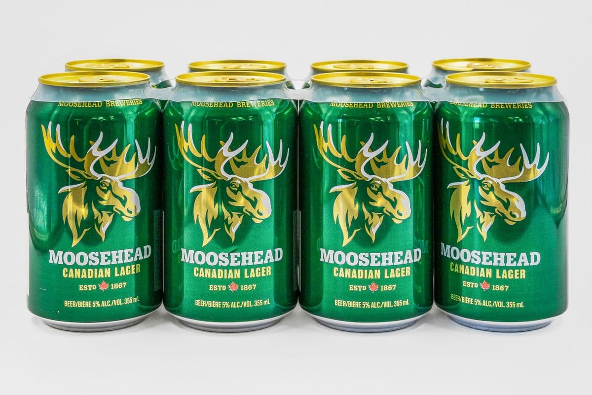 MOOSEHEAD LAGER 8 CANS (1 x 8x355ML)