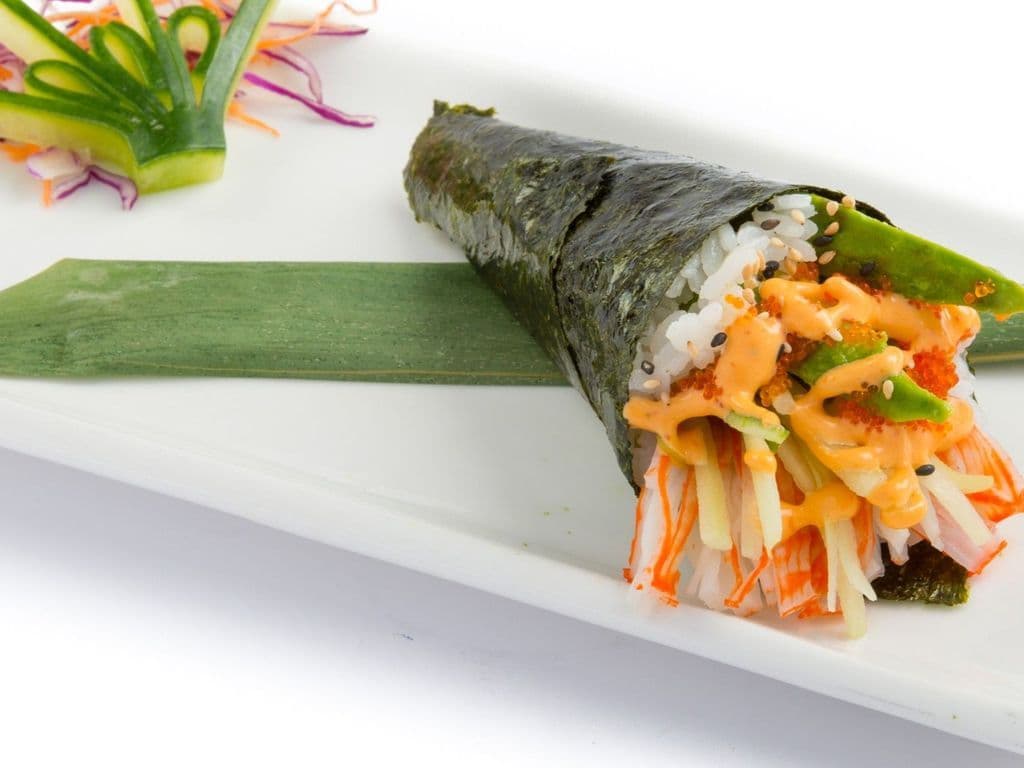 H05. Spicy California Hand Roll (1 Pc)