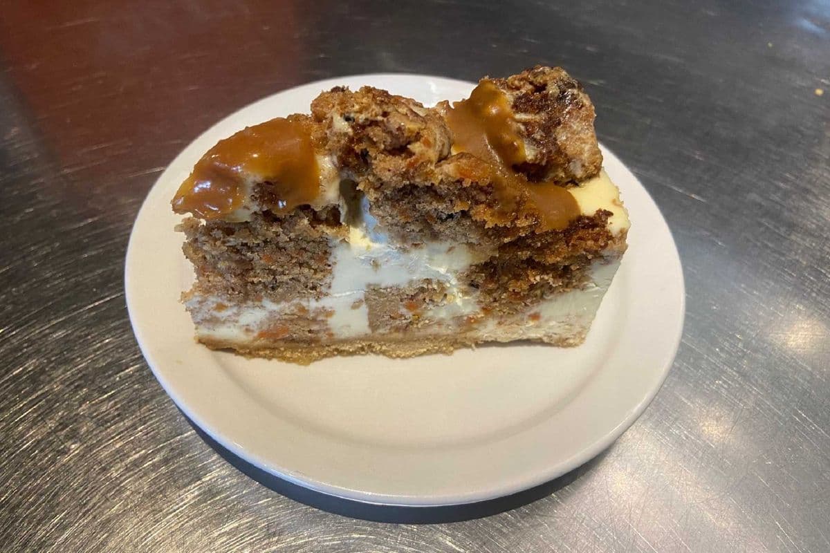 Carrot Caramel Cheesecake