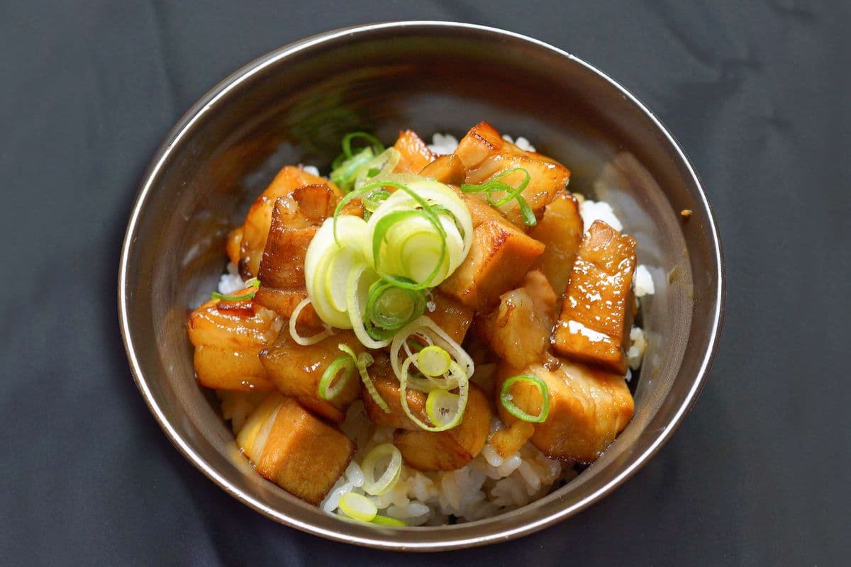 Mini Chashu Rice Bowl