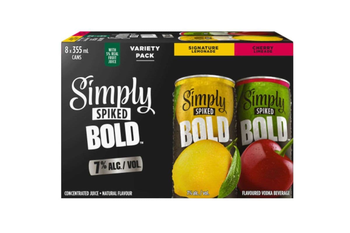 Simply Spiked Bold Variety Pack (8 x 355ml)