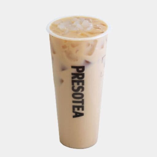 Lychee Jelly Milk Tea / Thé au lait avec gelée de litchi