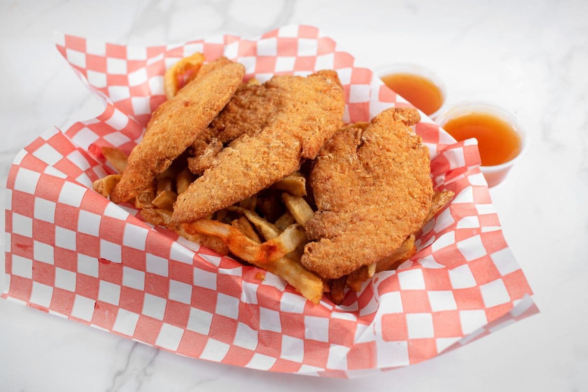 Chicken Fingers with Fries