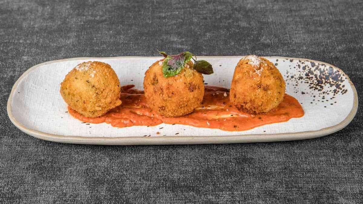 Bacon Cheese Rice Balls