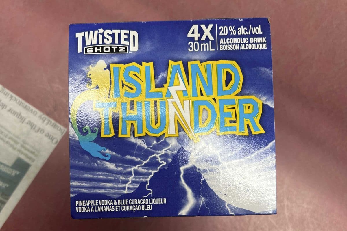 TWISTED SHOTZ ISLAND THUNDER (4 x 30ml)