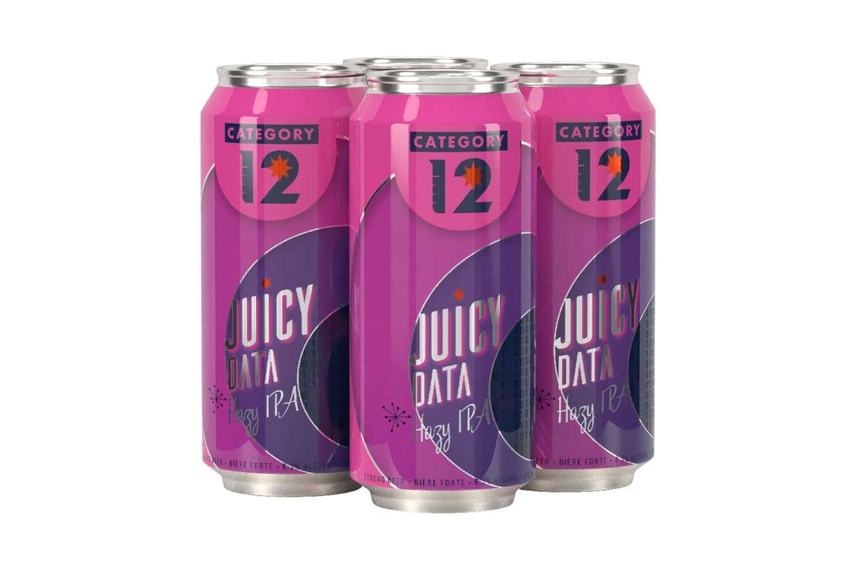 Category 12 Juicy Data Hazy IPA (4 x 473 ml)