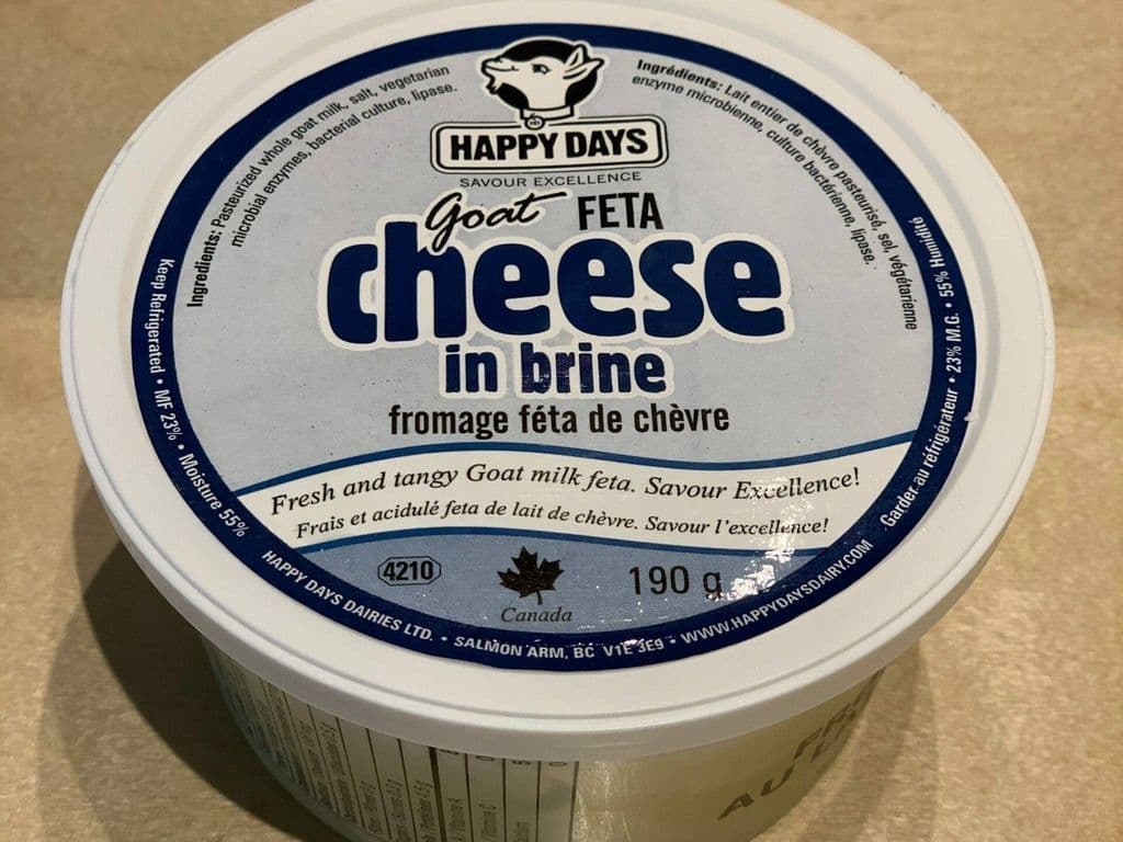 HAPPY DAYS FETA CHEESE IN BRINE 190G