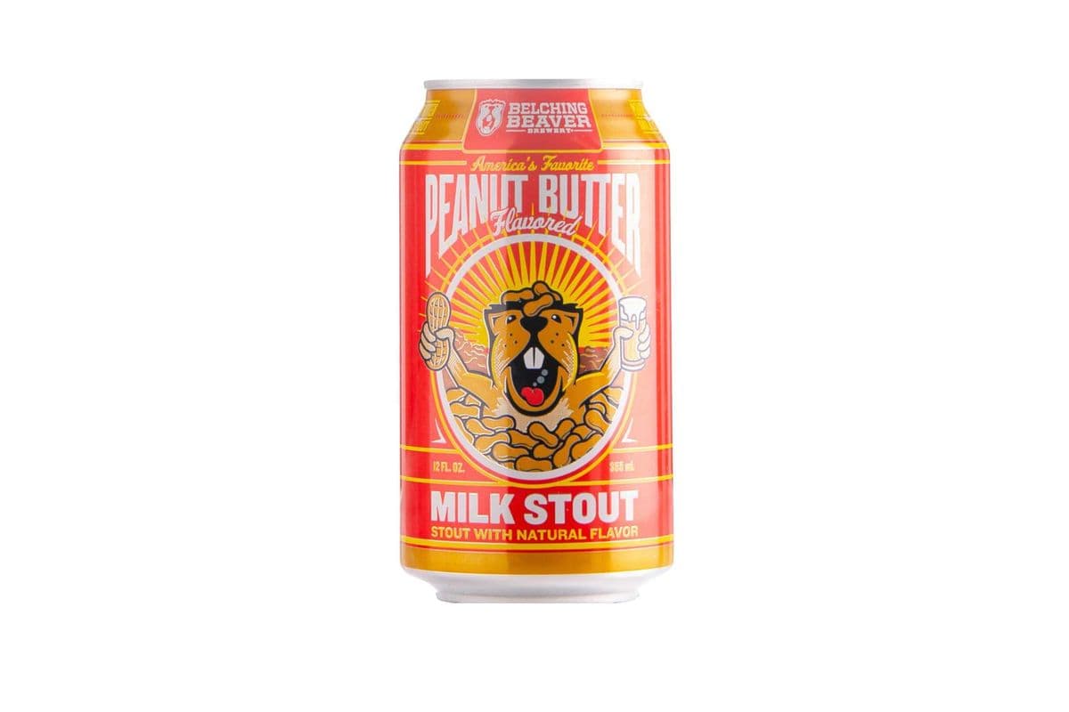 Belching Beaver Peanut Butter Milk Stout (355ML) (1 x 355ML)