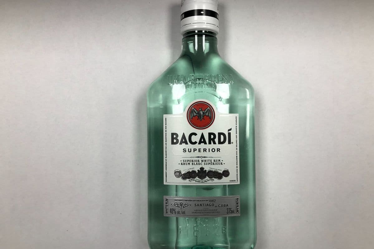 Bacardi Superior White Rum (375 ml) (1 x 375ml)