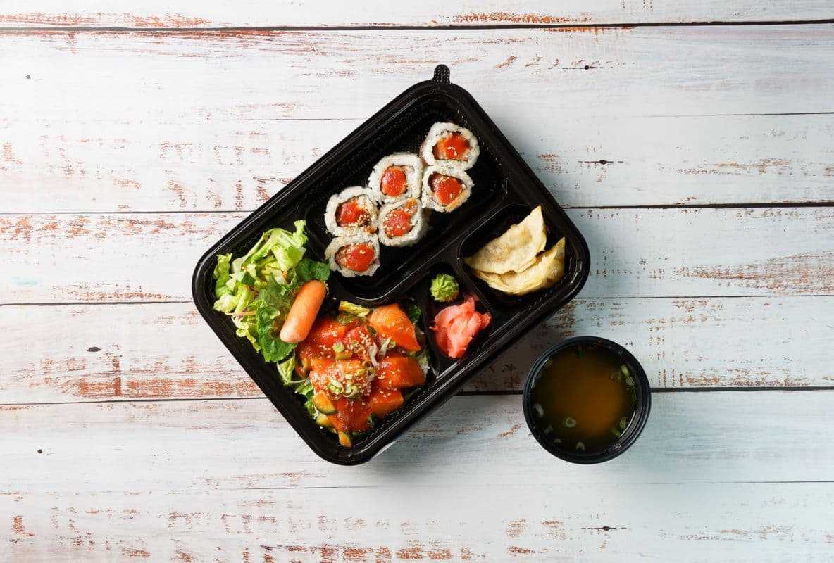 Spicy Bento (Salmon or Tuna)