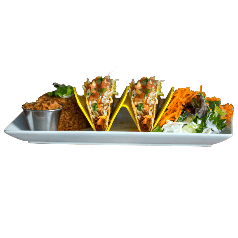 TACO PLATTERS - Poulet Tinga / TACO PLATTERS - Pulled Chicken