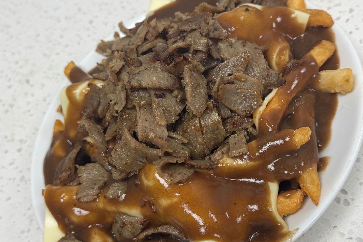 Poutine and Chicken or Gyro or Beef Kebab
