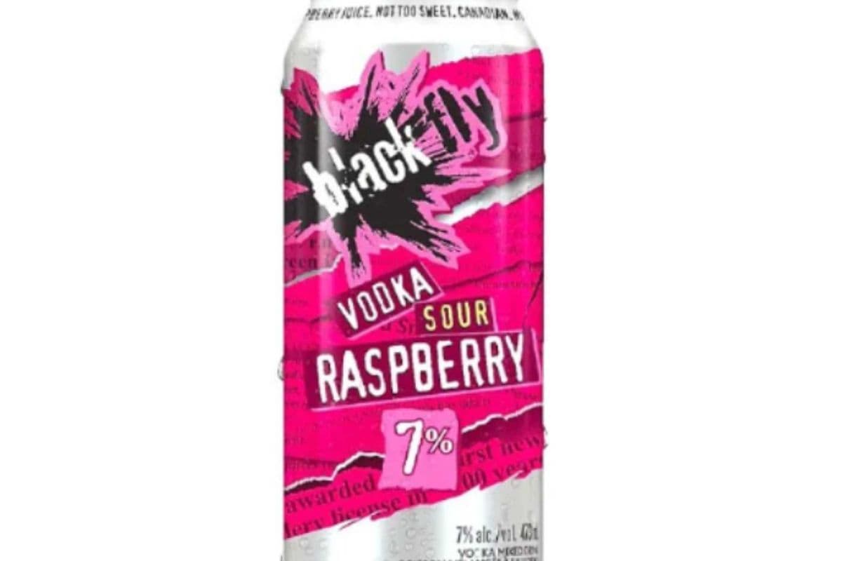 Black Fly Vodka - Sour Raspberry 473ml (1 x 473ml)