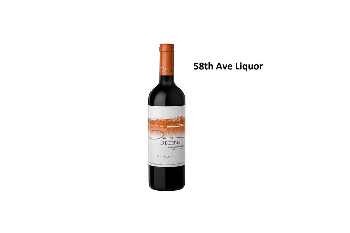 DECERO MALBEC REMOLINOS VINEYARD 750ML (1 x 750ML)