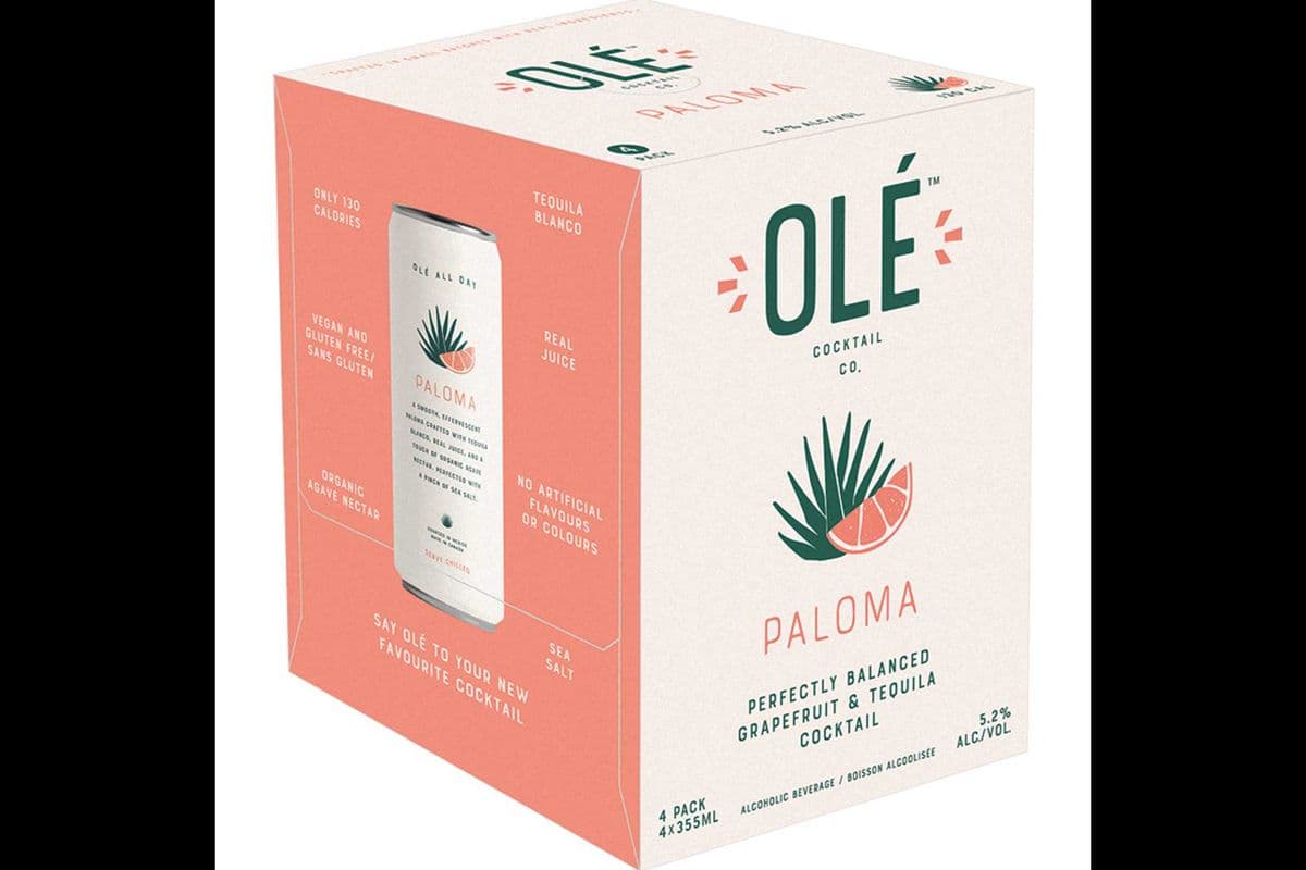 OLE COCKTAIL TEQUILA PALOMA (4 x 355ML CANS)