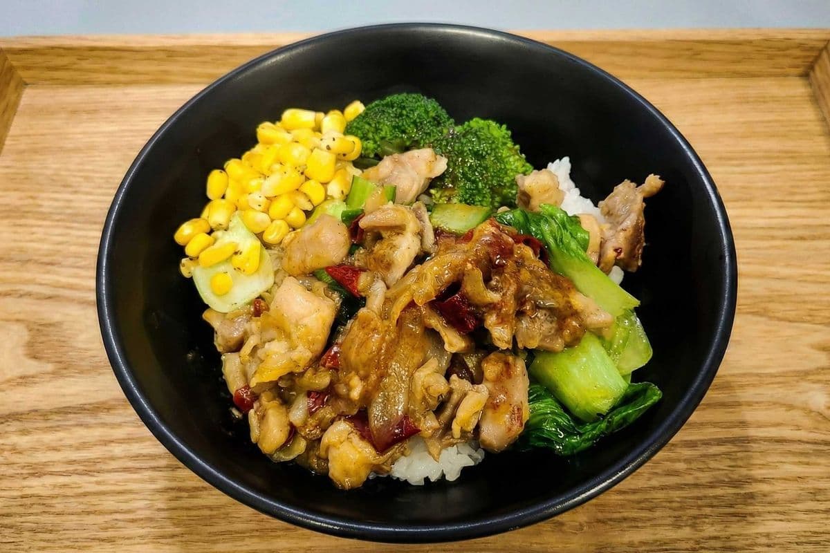 Spicy Chicken Rice Bowl