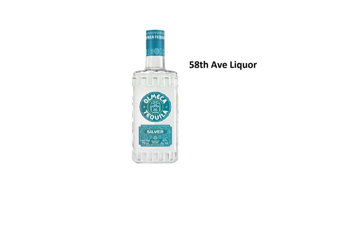 OLMECA SILVER TEQUILA 750ML (1 x 750ML)