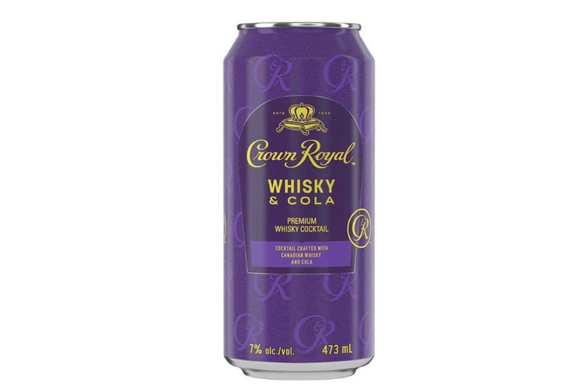 CROWN ROYAL WHISKY AND COLA (1 x 473 ML)