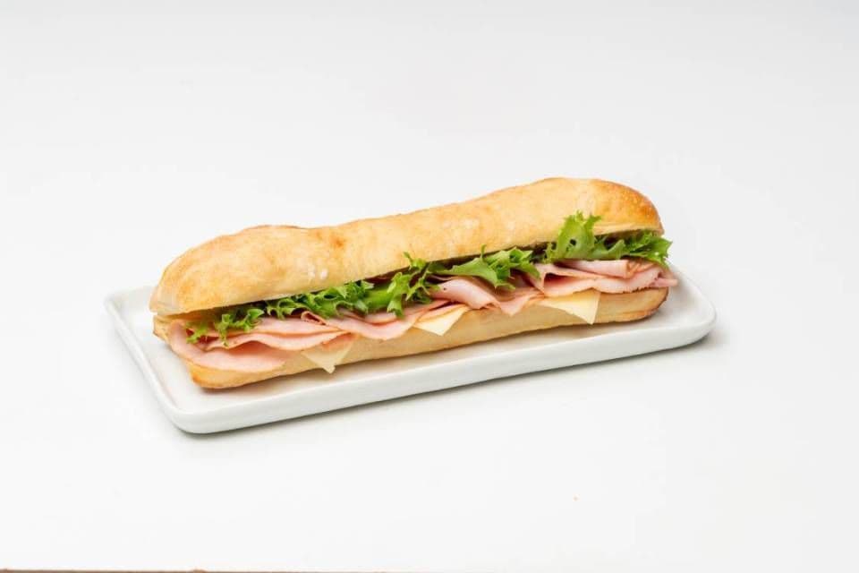Jambon fromage suisse / Ham & swiss cheese sandwich