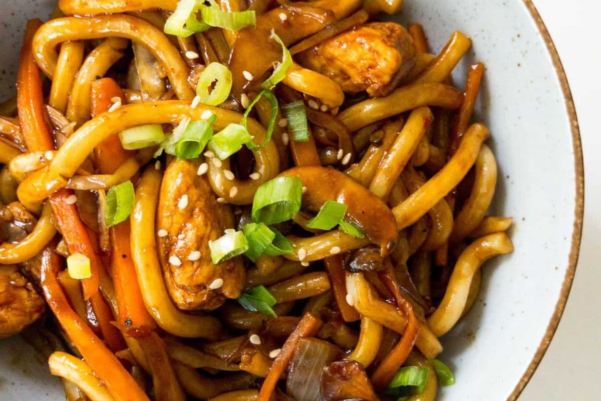 Chicken Yaki Udon