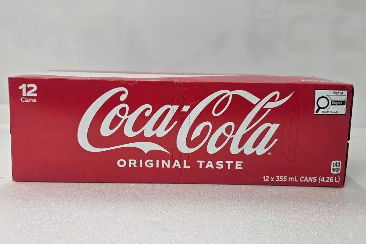 CocaCola original 12 × 355ml (12 cans)