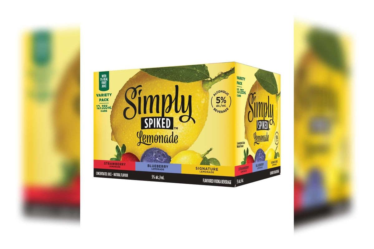 Simply Spiked Lemonade (1 x 12*355ml)
