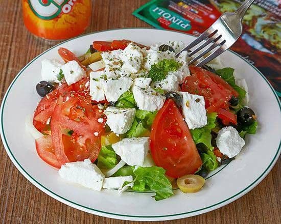 Salade grecque / Greek Salad / Salade grecque / Greek Salad