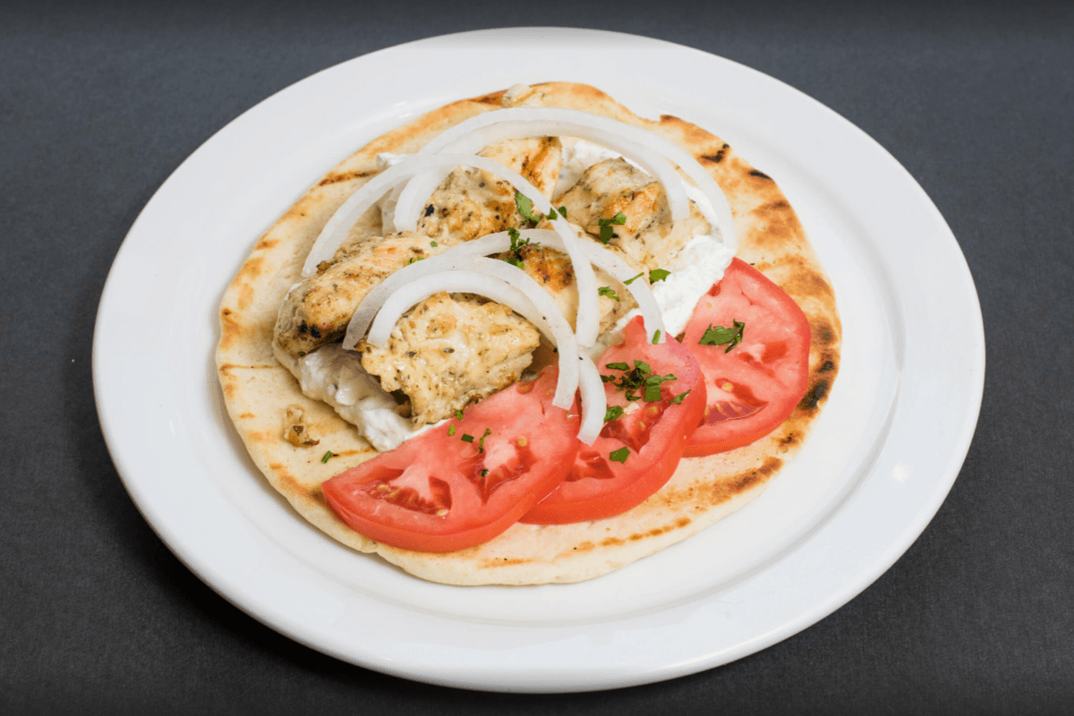 Chicken Souvlaki Sandwich