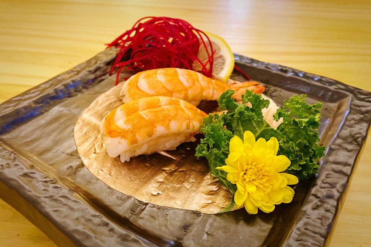 Shrimp (Ebi) Sushi
