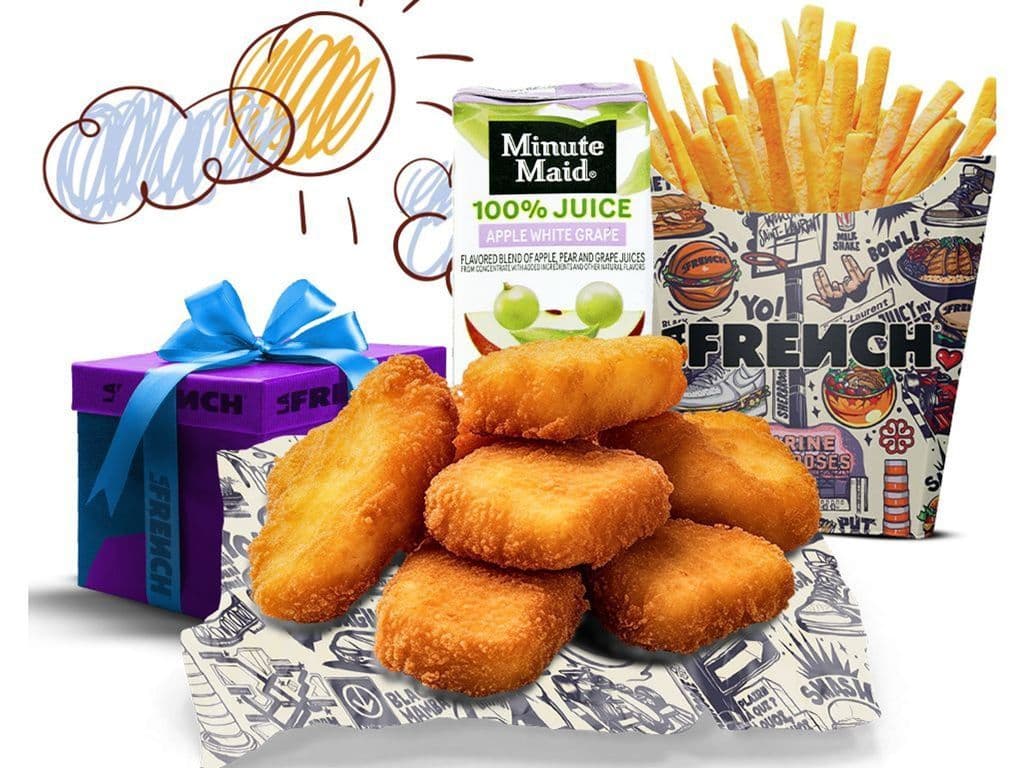 Menu enfant croquette/Nuggets kids meal