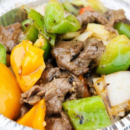 C3. Beef with Black Bean Sauce