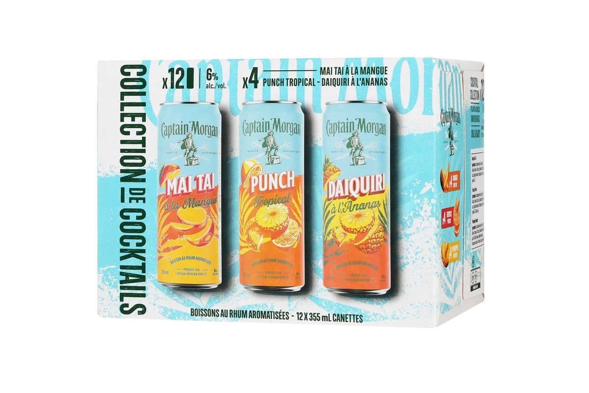 CAPTAIN MORGAN COCKTAIL PACK (12 x 355ML)