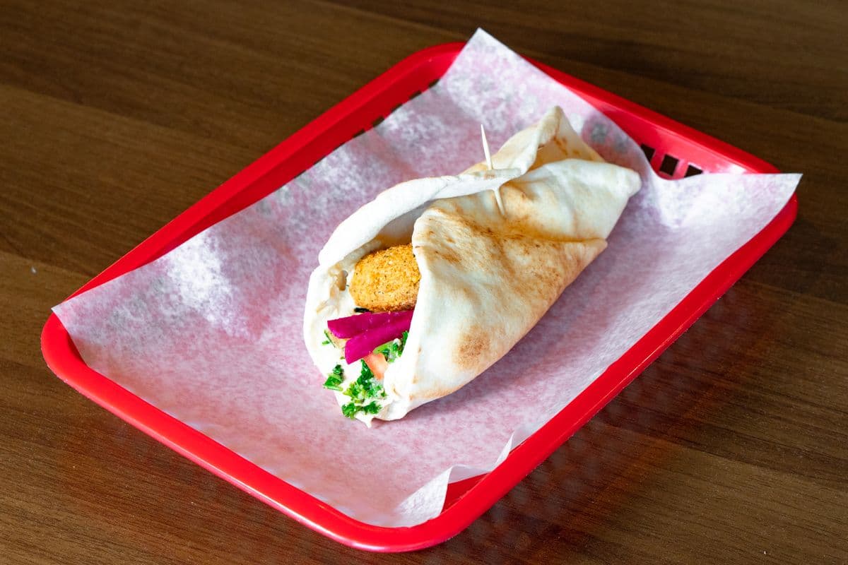 Vegetarian Falafel Wrap