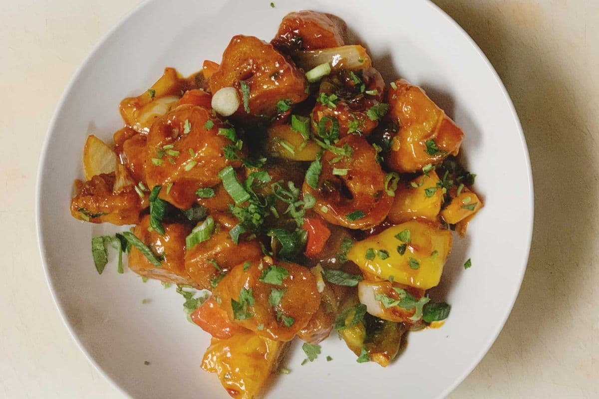 Chilli Soya Chaap