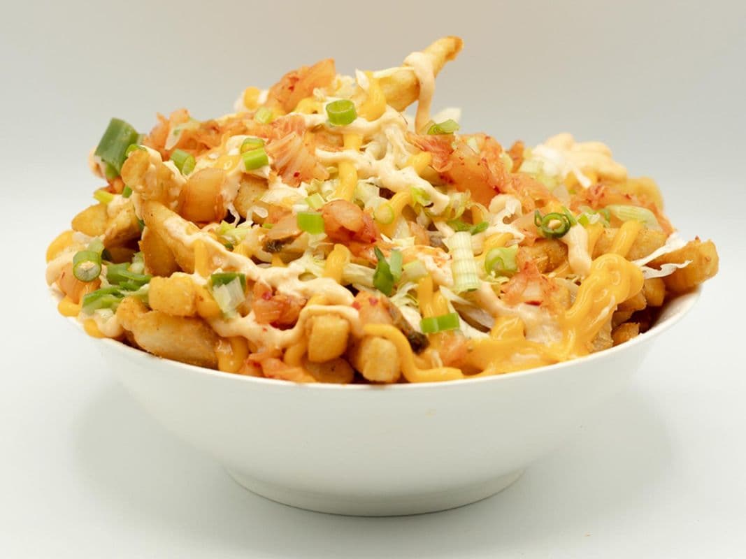 Loaded Kimcheesy Fries