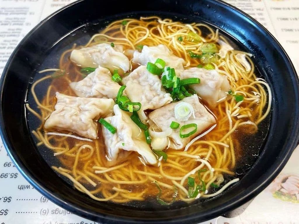 8. Pork Wonton with Noodle Soup